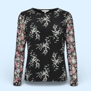Equipment Femme 100% Silk Floral Blouse - Size XS - Casual and Romantic Pullover